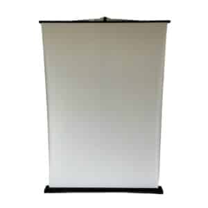 Ekran projekcyjny automatycznie zwijany, przenośny 60 cali