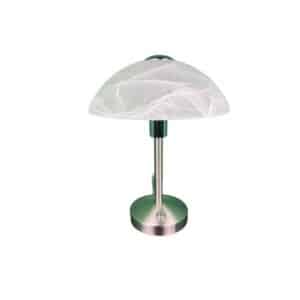 Lampka nocna - wyjątkowy szklany klosz